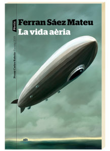 Cover Design llustrierte Buchcover La vida aèria Ferran Sáez Mateu Zeppelin