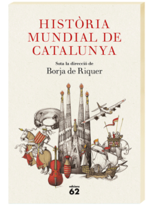 Cover Design llustrierte Buchcover Història mundial de Catalunya Borja Riquer