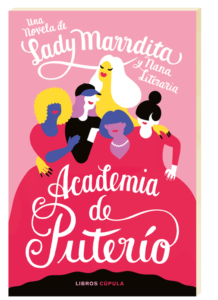 Cover Design Lettering Bücher mit Handlettering Roman Buchcover Academia de Puterío Lady Marrdita