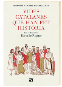 Cover Design llustrierte Buchcover Vides catalanes que han fet història Borja Riquer