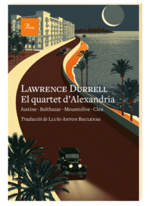 Cover Design Illustrierte Buchcover El quartet d'Alexandria Lawrence Durrell